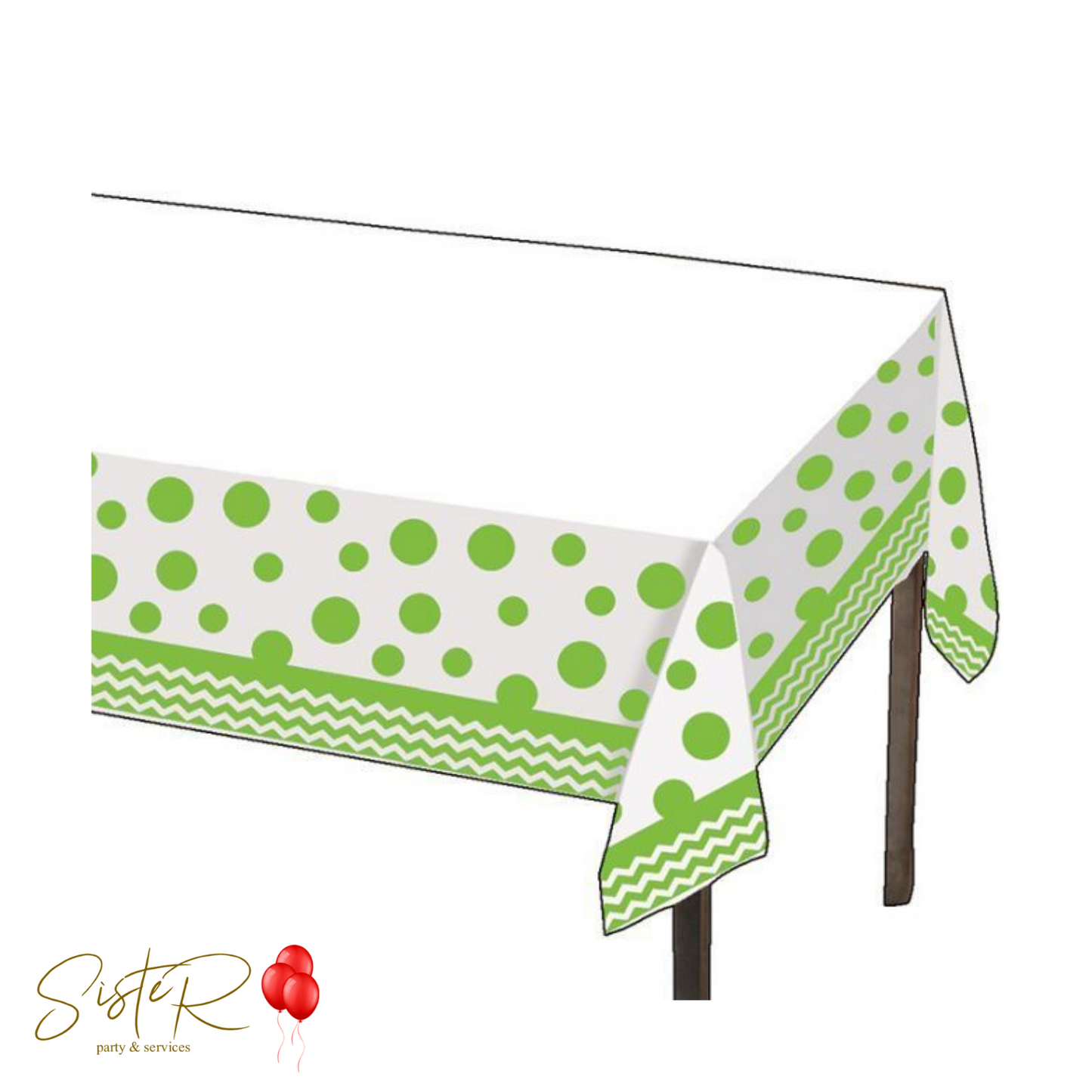 Tovaglia vari colori Chevron e Pois