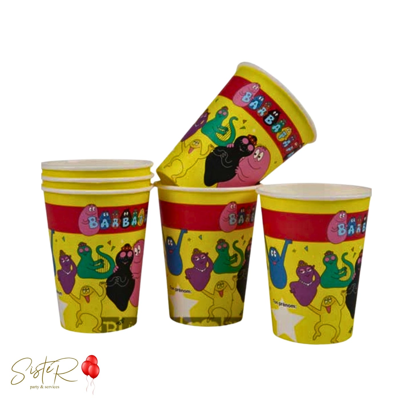 Bicchieri di Carta Barbapapà