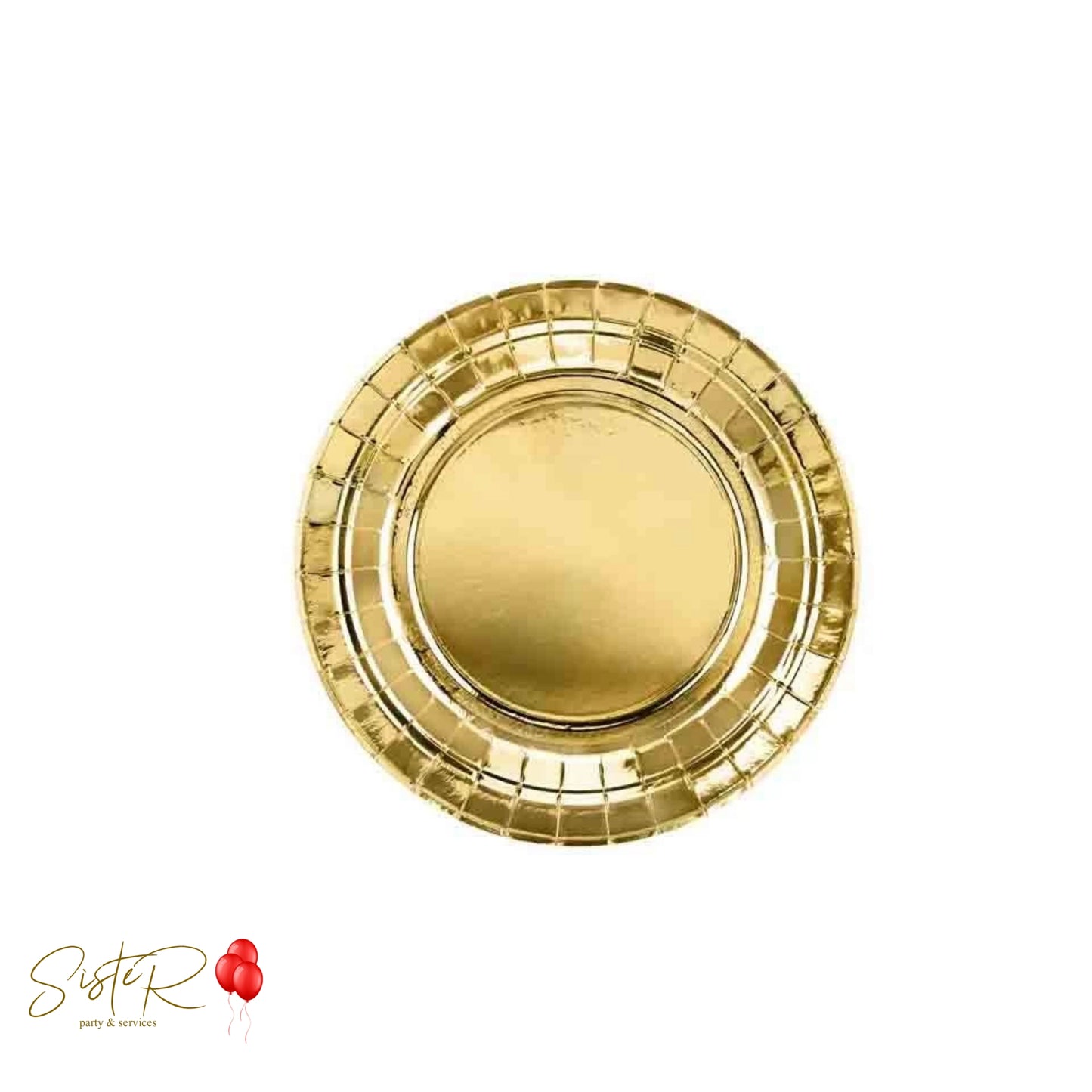 Piatti Oro Eleganti 23 cm