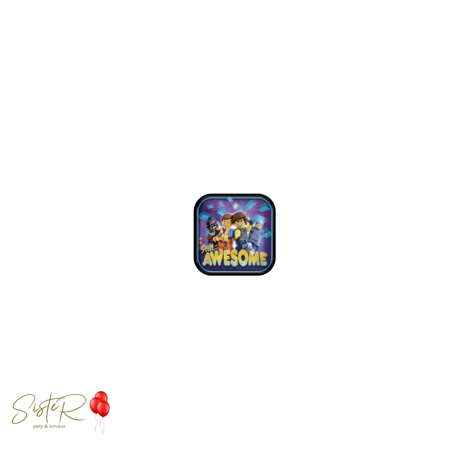 Piatti Quadrati LEGO Movie 2