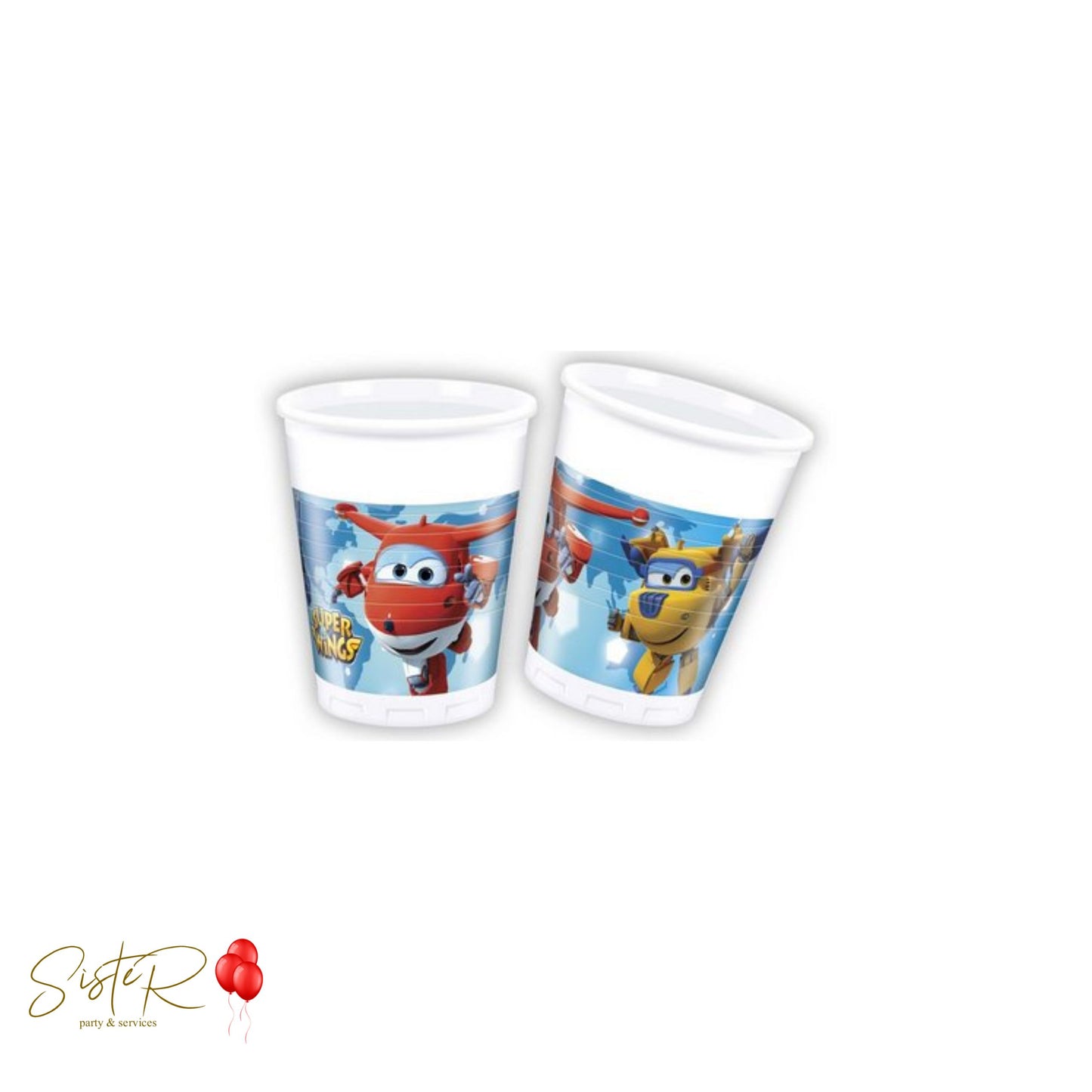 Bicchieri Super Wings