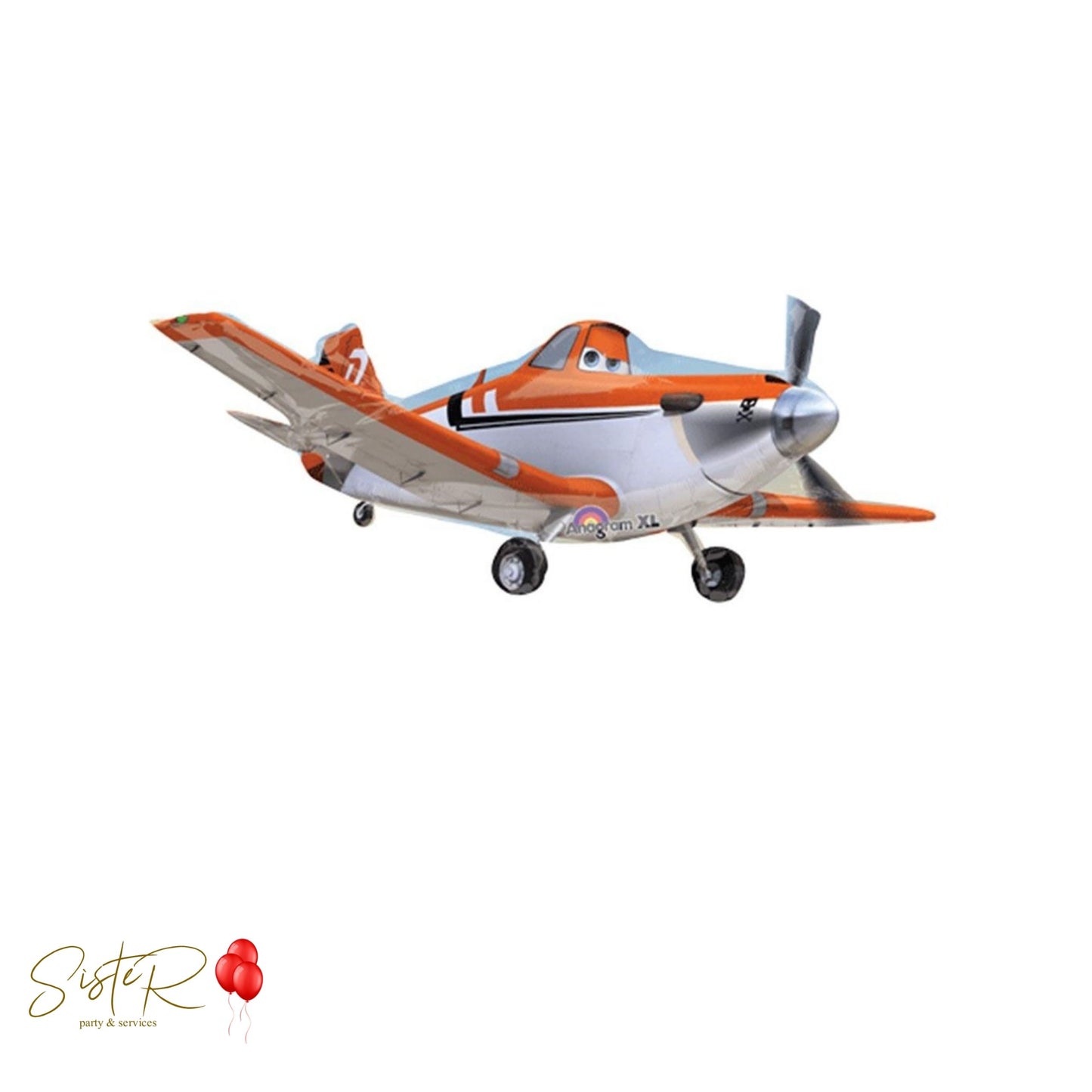 Pallone Mylar Planes Super Wings