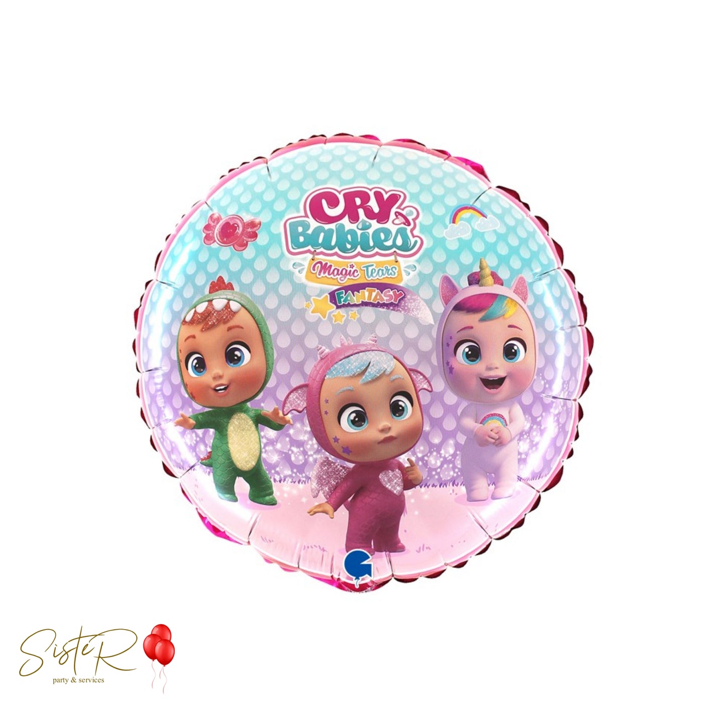 Palloncino Foil 18" Cry Babies
