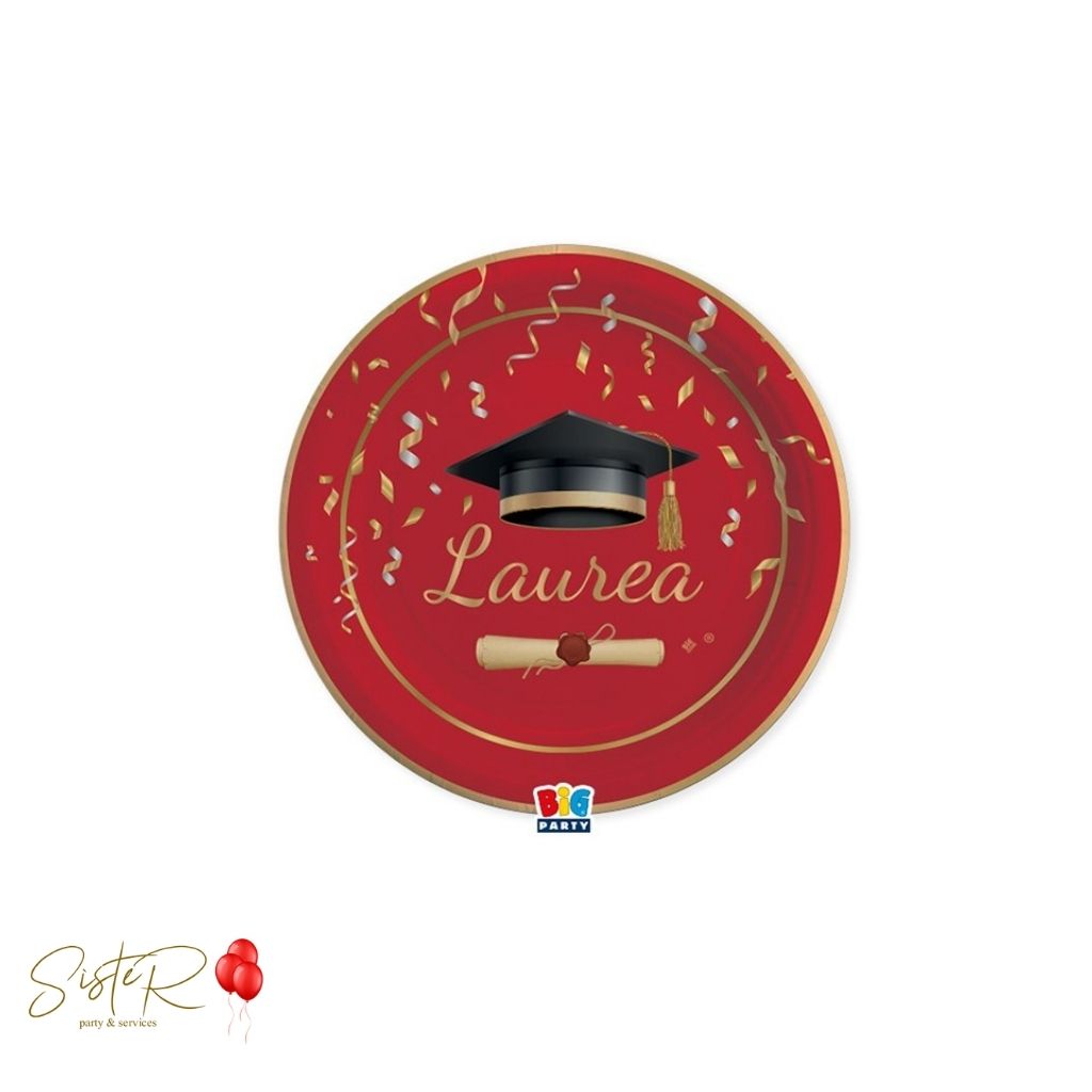 Piatti Laurea "Glamour"