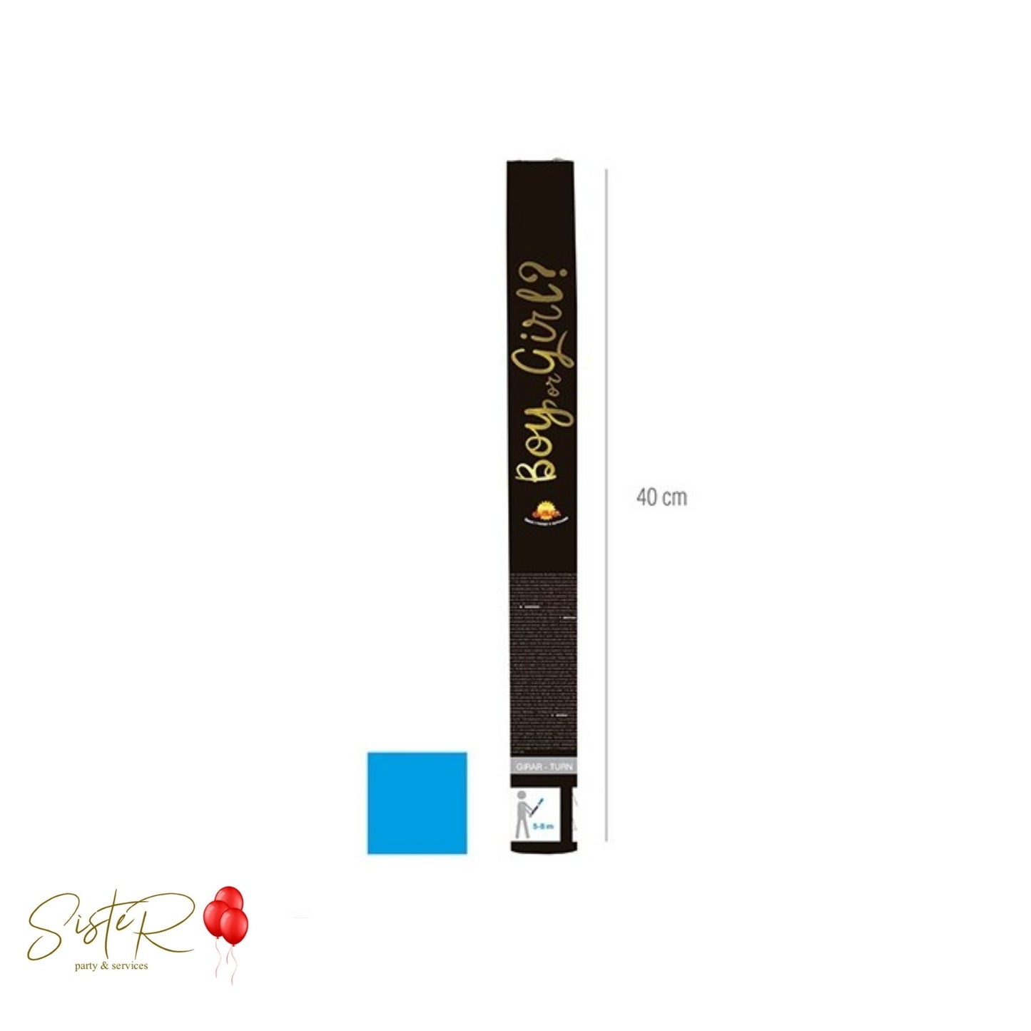 Sparacoriandoli "Boy or Girl?" 40cm: Rivelazione di Genere Esplosiva!