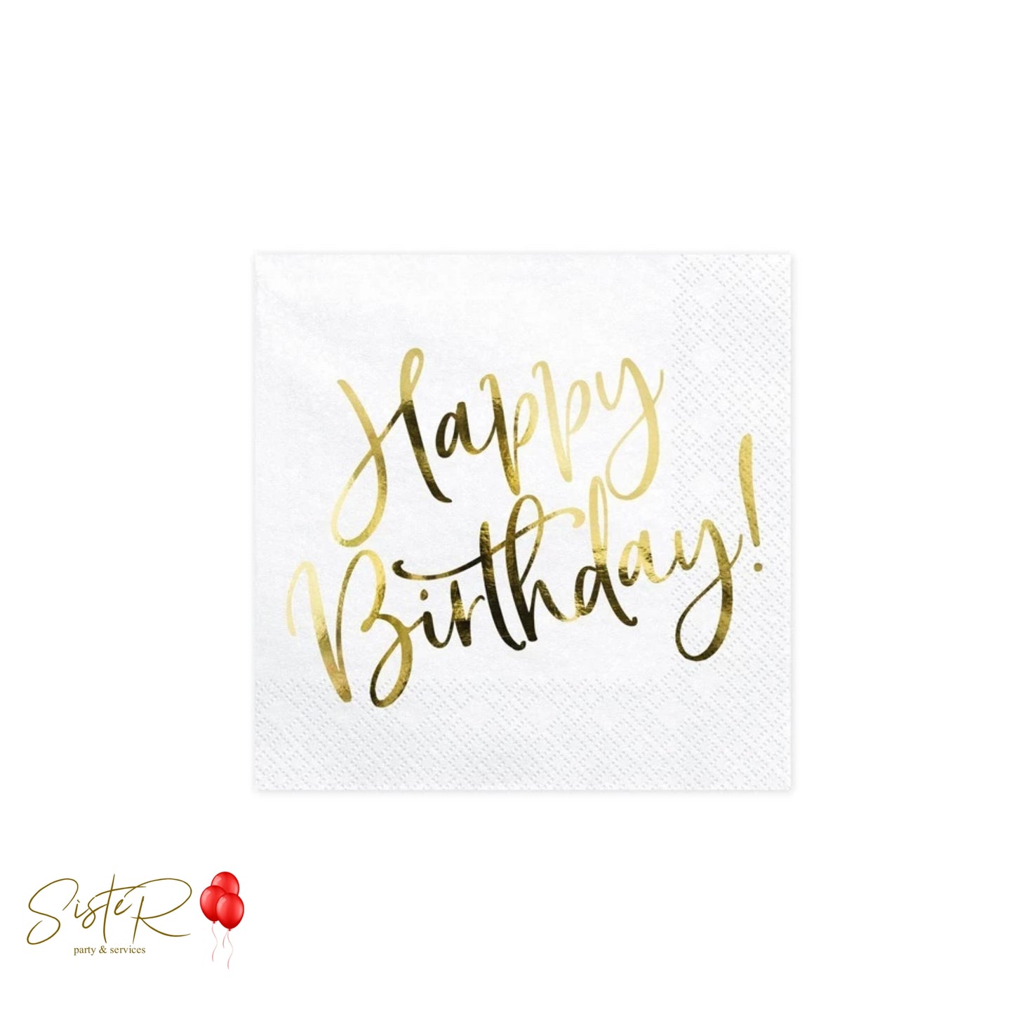 Tovaglioli di Carta Happy Birthday