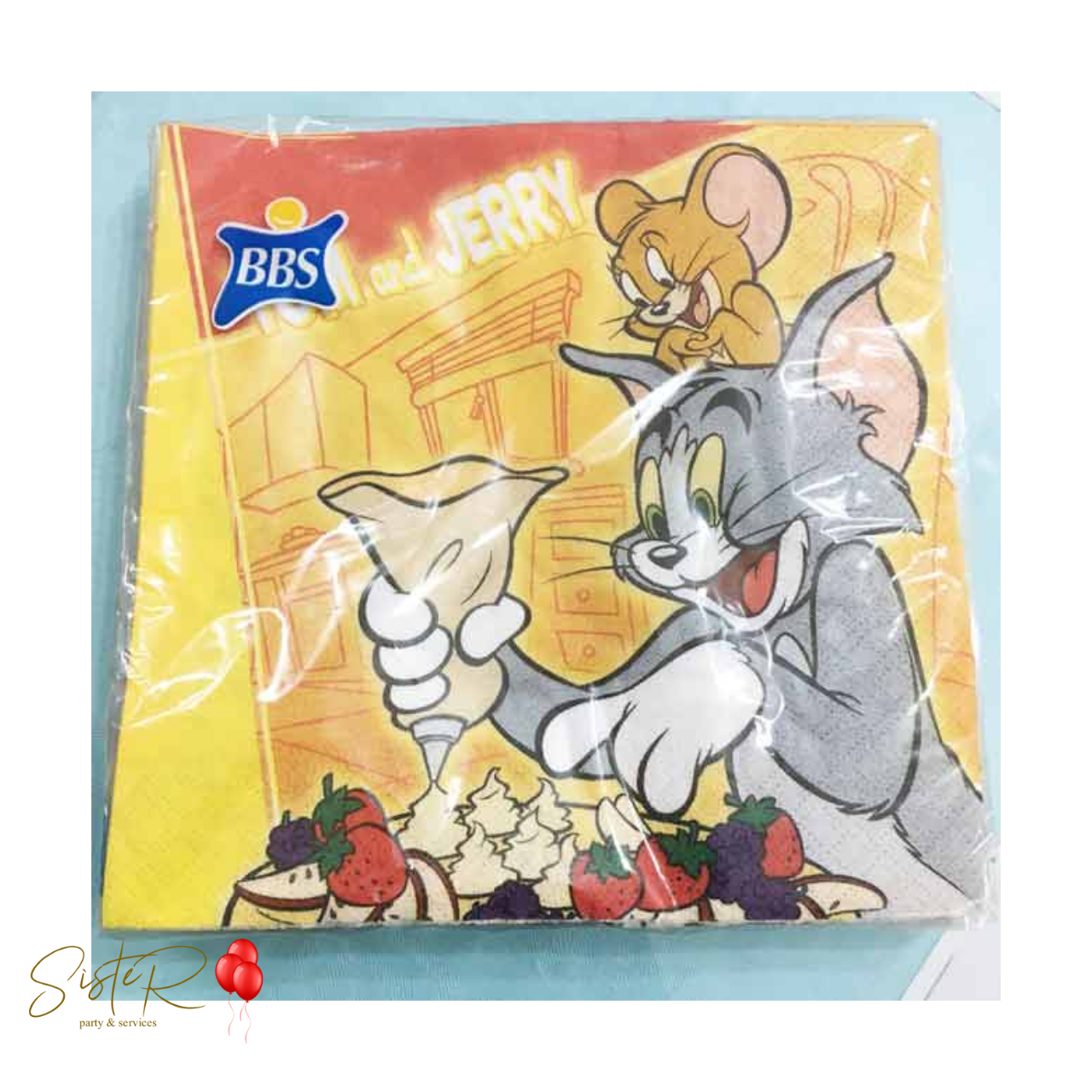Tovaglioli Tom e Jerry Cooking