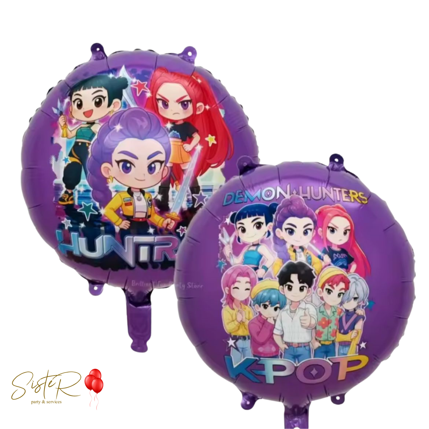 Palloncino Foil K-Pop & Demon Hunters - 45cm