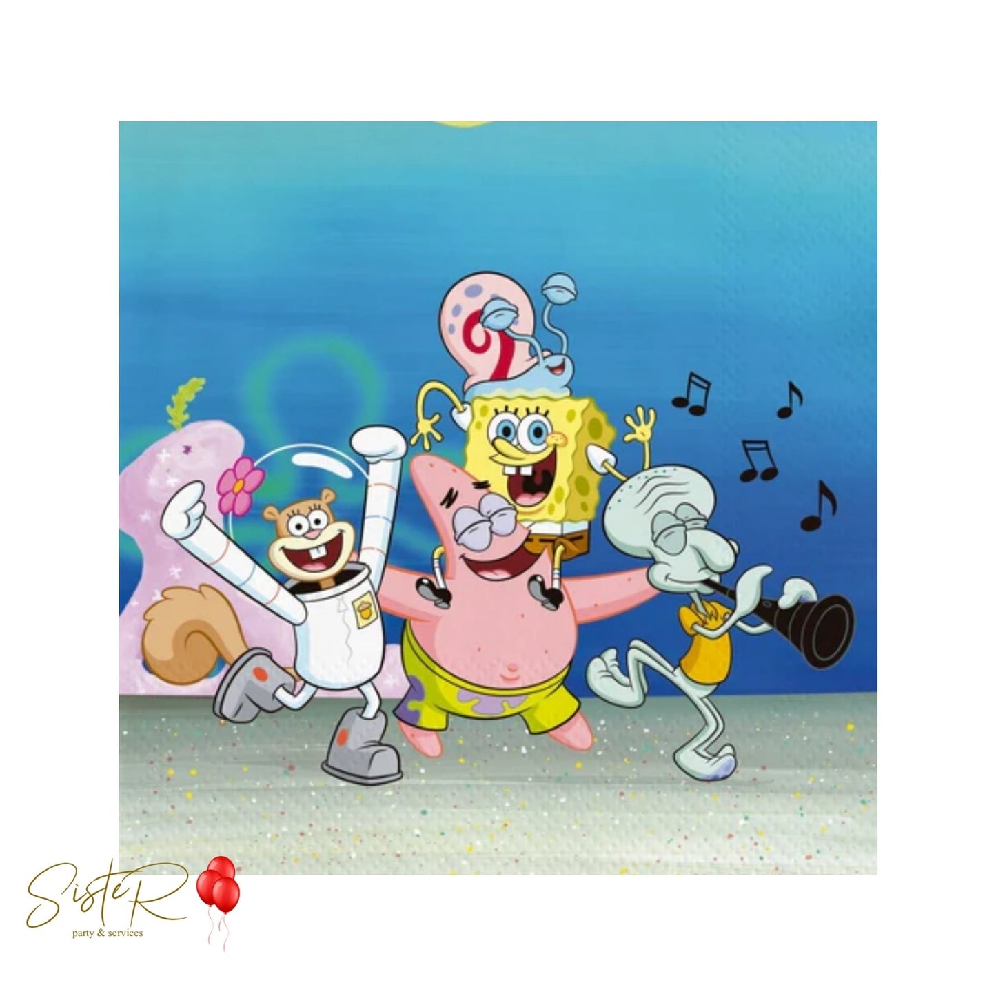 Tovaglioli Spongebob 20pz