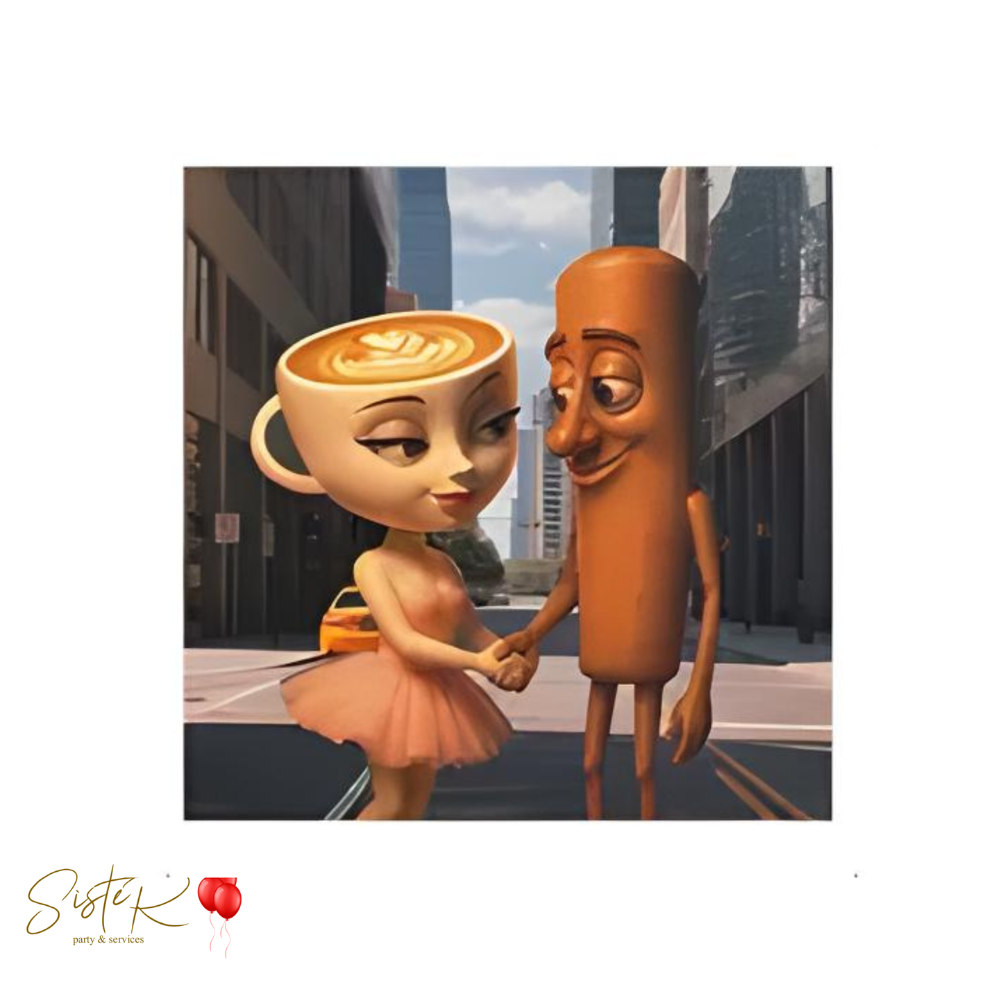 Tovaglioli "Italian Brainrot" - 20 pz