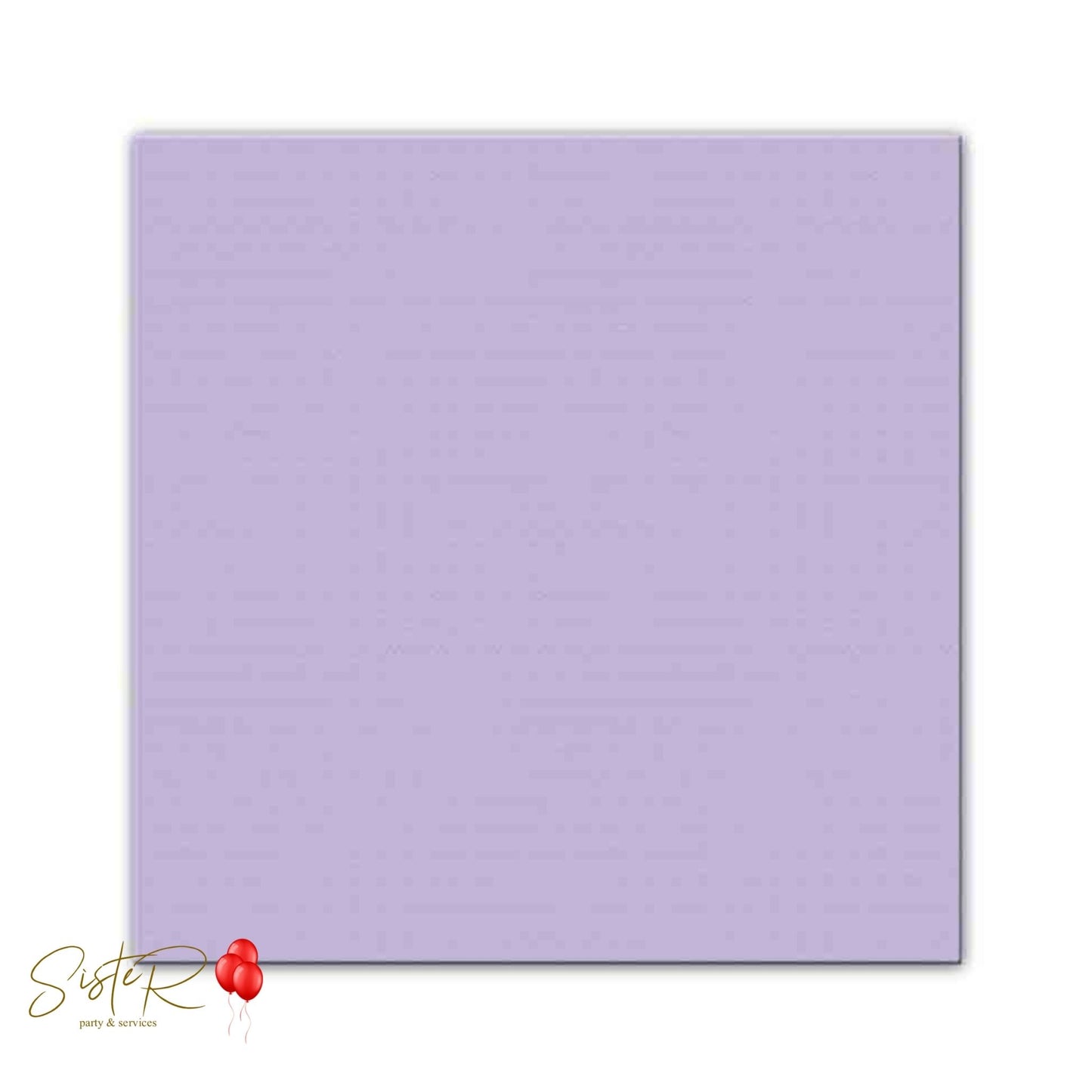 Tovaglioli Glicine 33x33cm - 50 pz