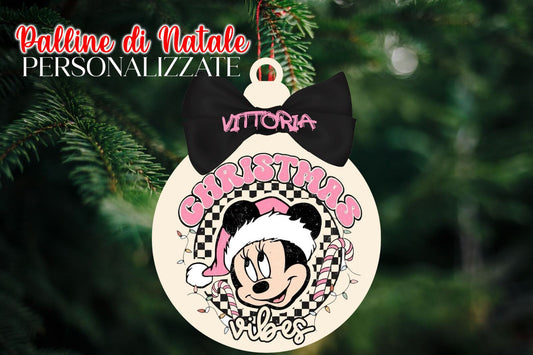 Palline di Natale Personalizzate in Plexiglass