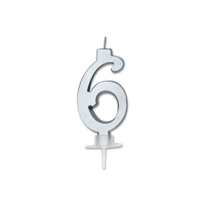 Candelina Italic Argento Metal