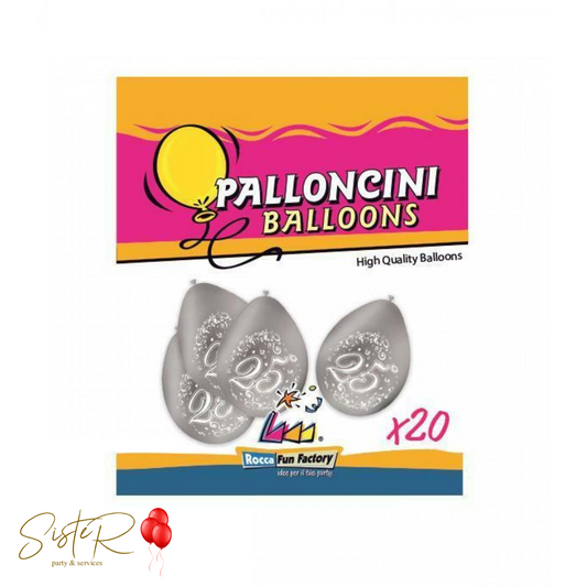 BLISTER 20pz ARGENTO BIANCA 25° ANNIVERSARIO