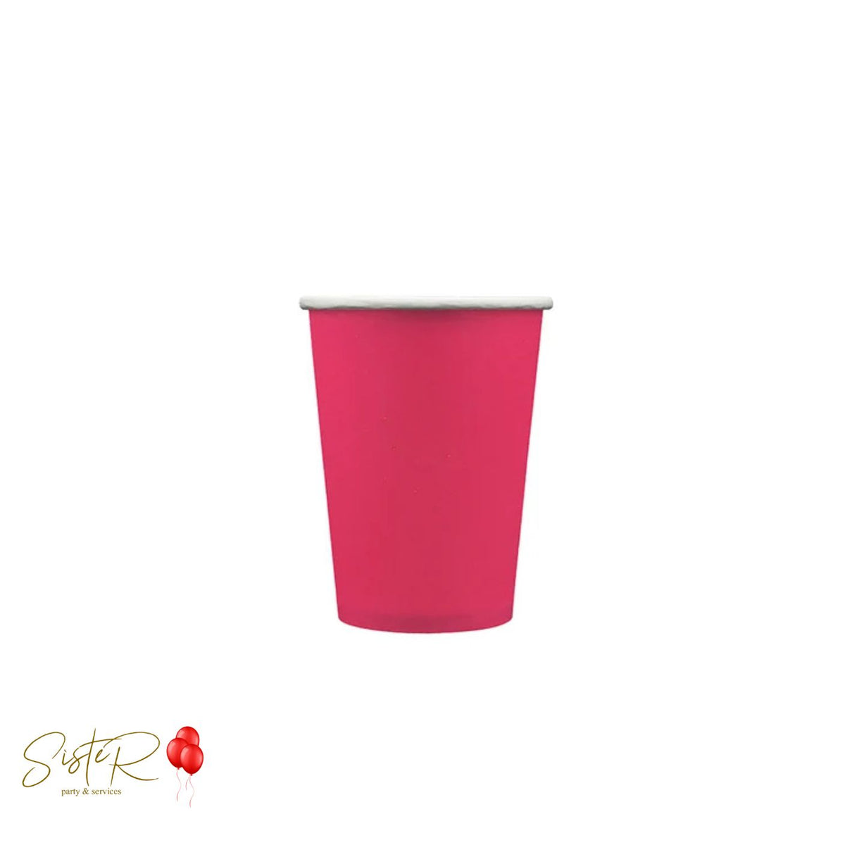 Bicchieri in Carta Fucsia 250 cc – 15 Pezzi | QuiParty