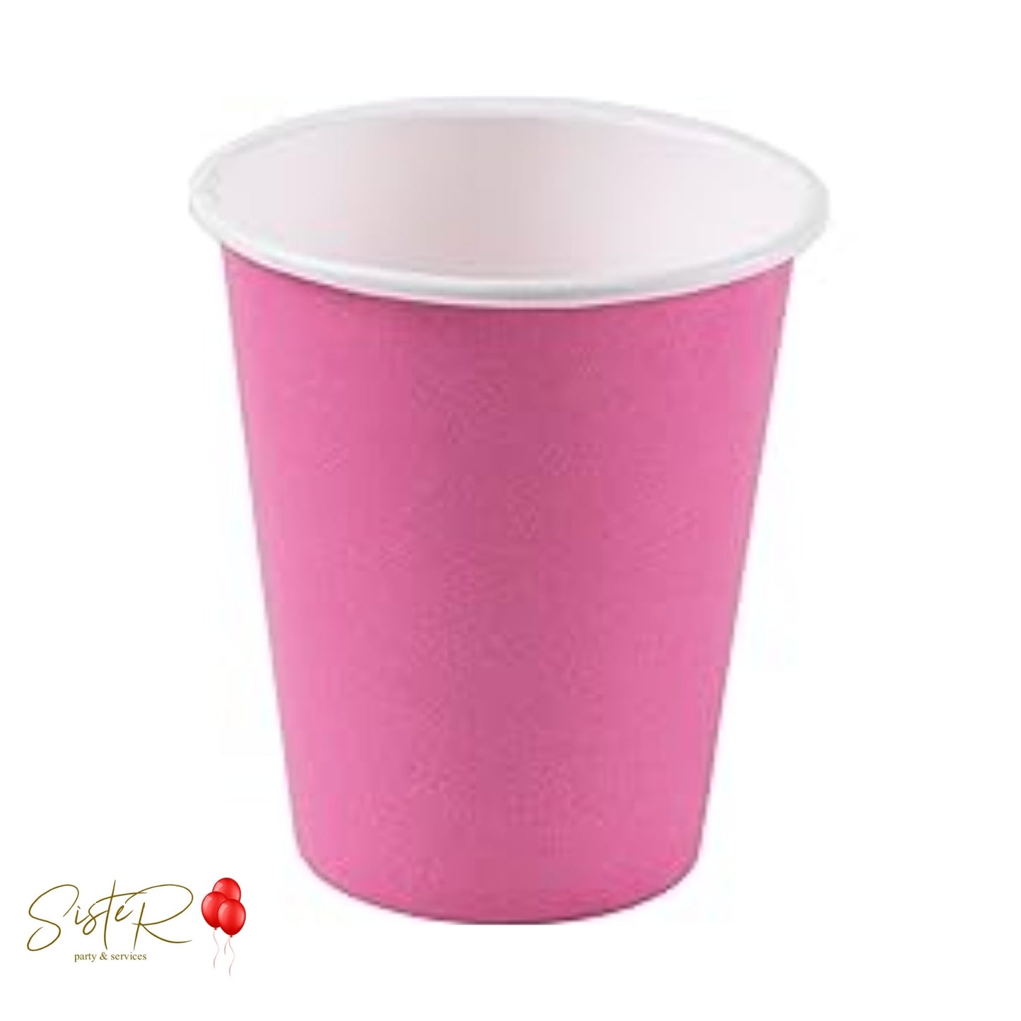 Bicchieri Fucsia Biodegradabili e Riciclabili (Confezione da 25)