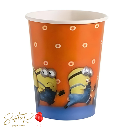 Bicchieri Monouso Minions 266ml