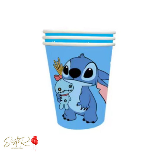 Bicchieri di Carta Lilo & Stitch - 10 pz