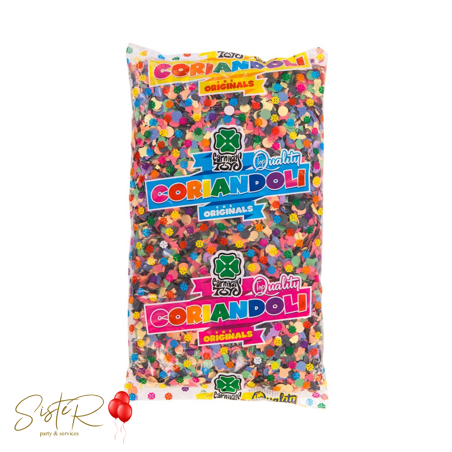 Coriandoli multicolor 100gr