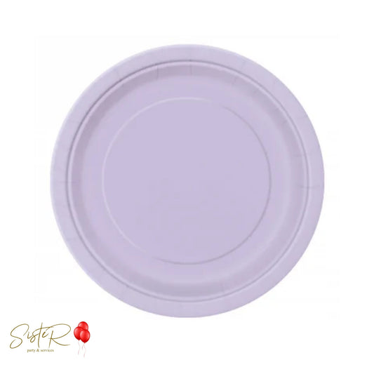 Piatti Glicine Biodegradabili e Riciclabili - 25 pz