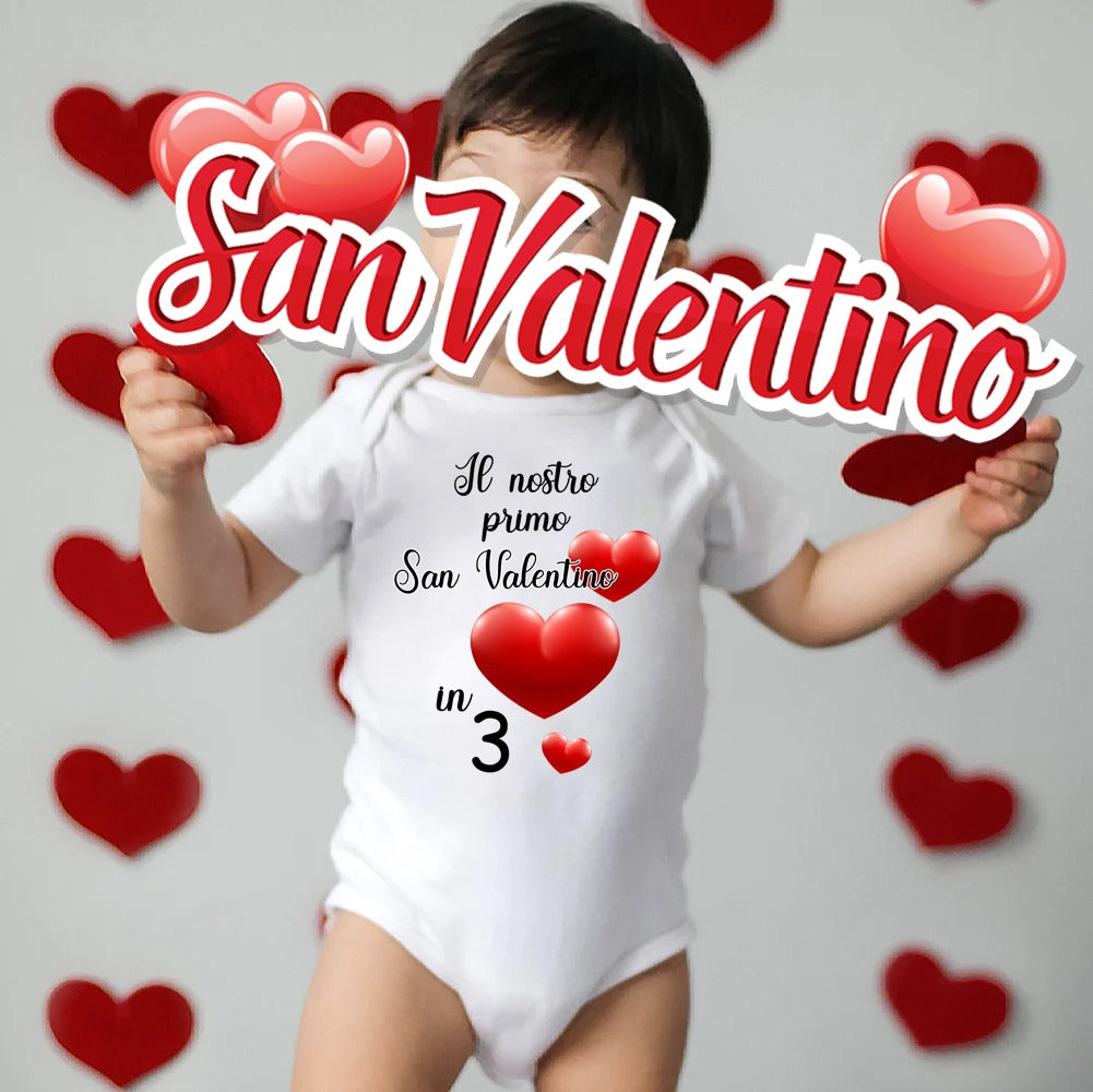 Body personalizzati San Valentino: un regalo unico per il tuo piccolo!