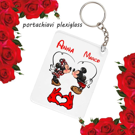 Portachiavi in Plexiglass Personalizzato 5x7 cm: Crea il tuo ricordo!