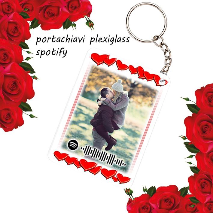 Portachiavi in Plexiglass Personalizzato 5x7 cm: Crea il tuo ricordo!