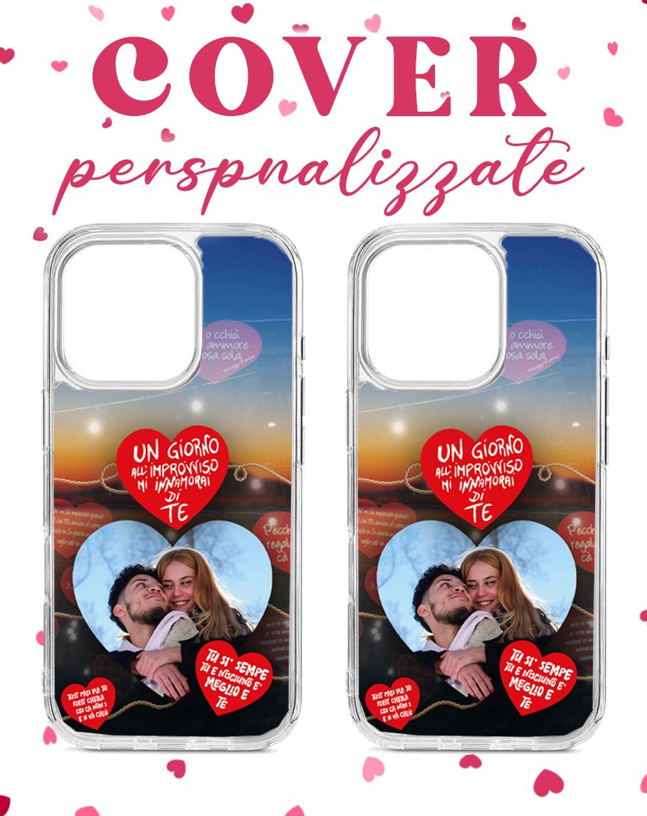 Cover personalizzate a soli 12€!