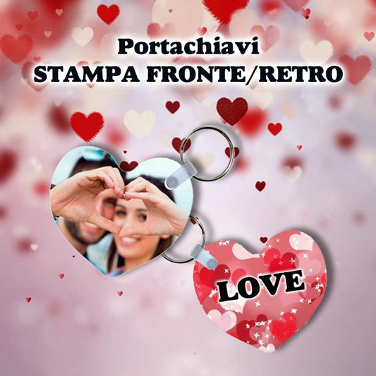 Portachiavi a cuore personalizzato: un regalo unico per ogni occasione!
