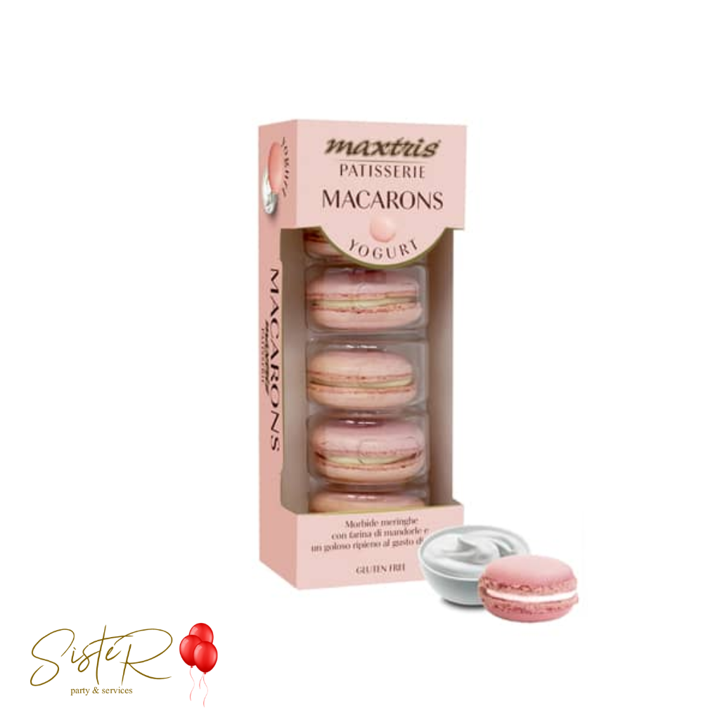 Macarons Maxtris Yogurt Rosa