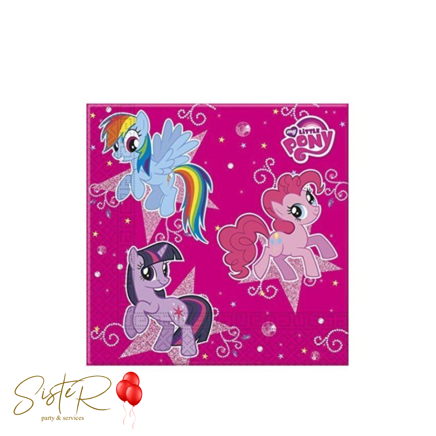 Tovaglioli My Little Pony 20 pezzi