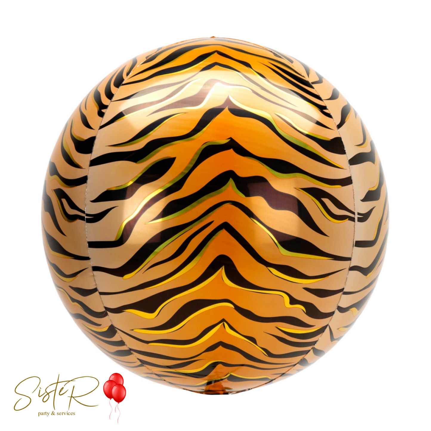 Palloncino Orbz Tigre da 15"/38 cm