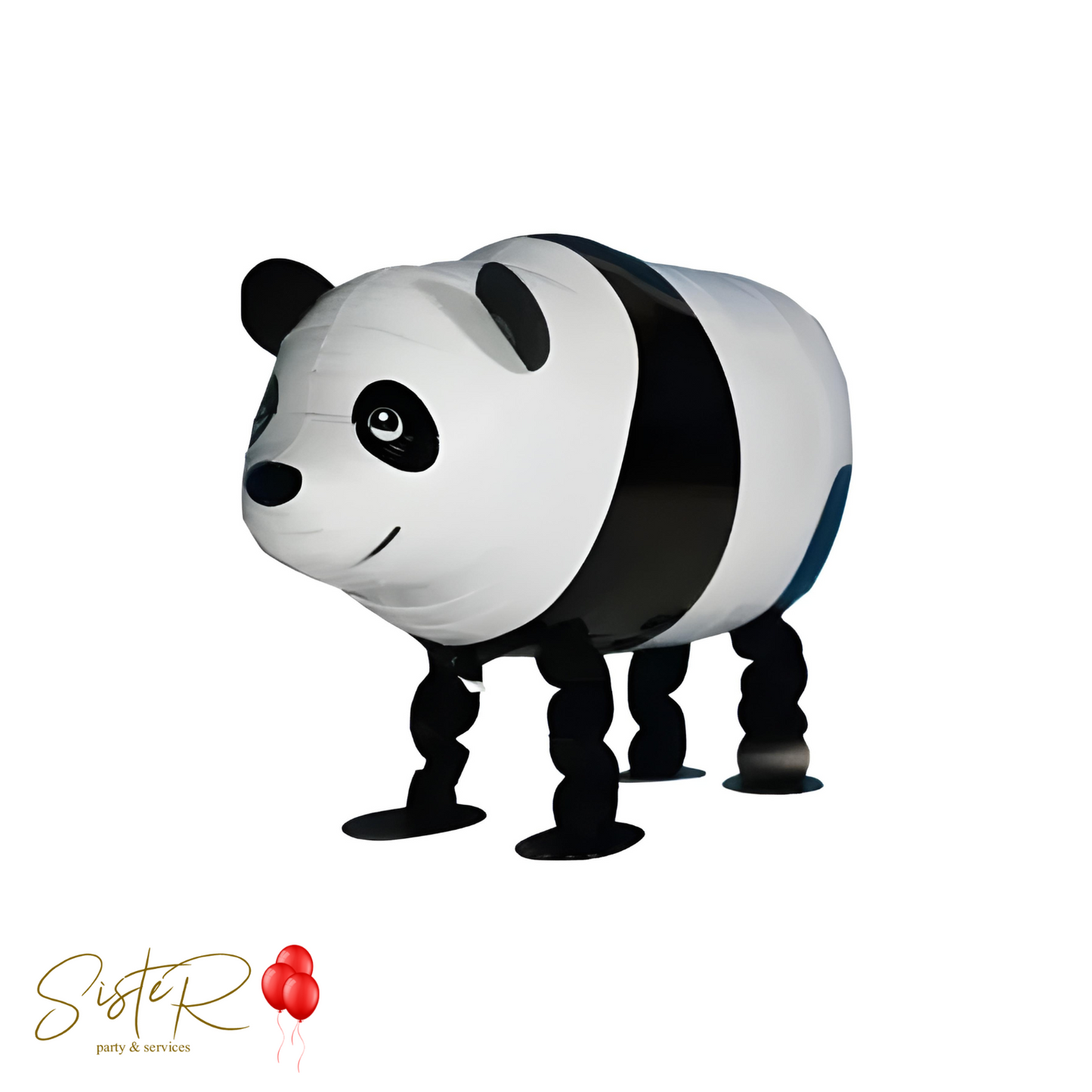 Palloncino Pet Walker Panda 70 Cm