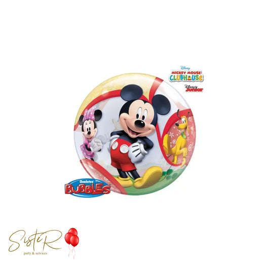 Palloncino Bubble Mickey Mouse