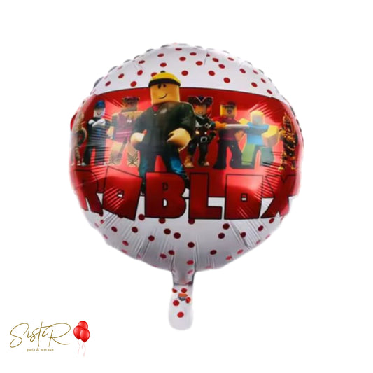 Palloncino Mylar Roblox Red - 18 pollici