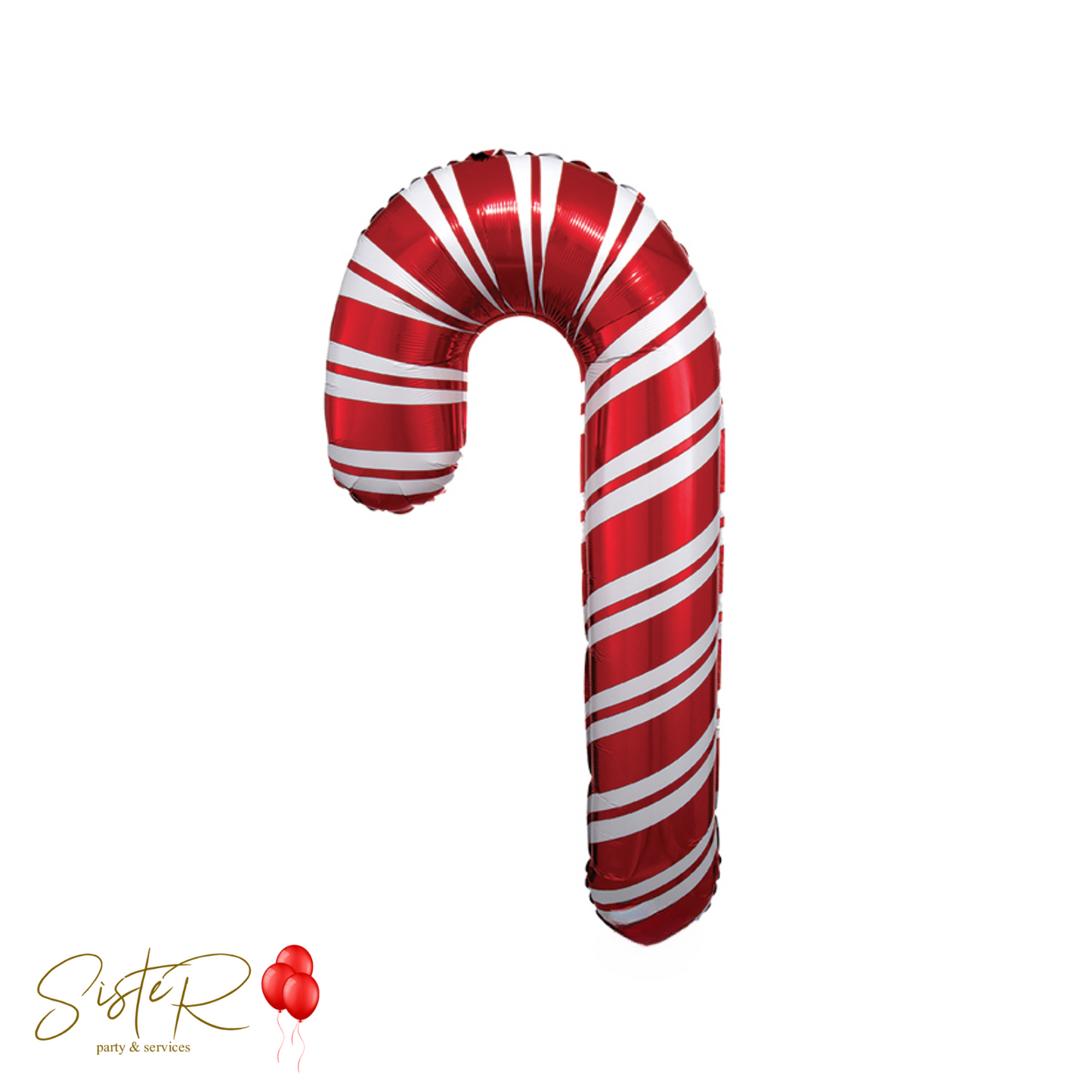 Palloncino Mylar di mini candy Cane da 35cm