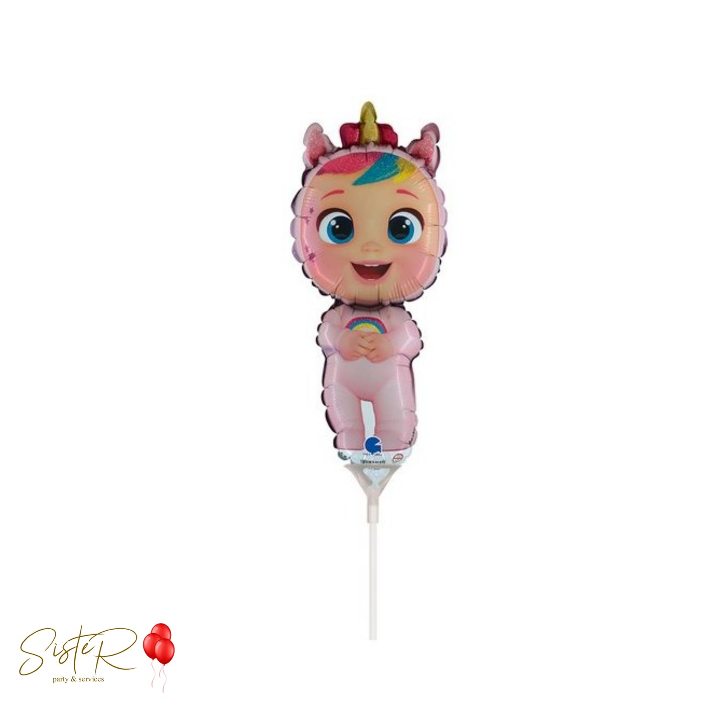 Palloncino Foil 14" Mini Shape Cry Babies
