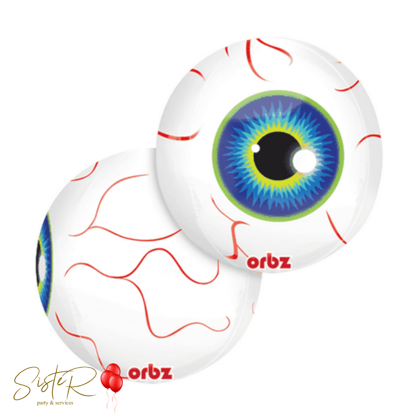 Pallone Orbz Eyeball Occhio 3D 38X40CM