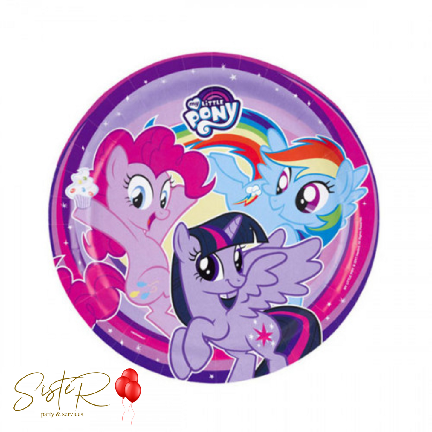 Piatti My Little Pony 8 pz.