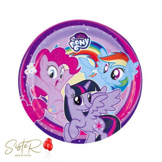 Piatti My Little Pony 8 pz.