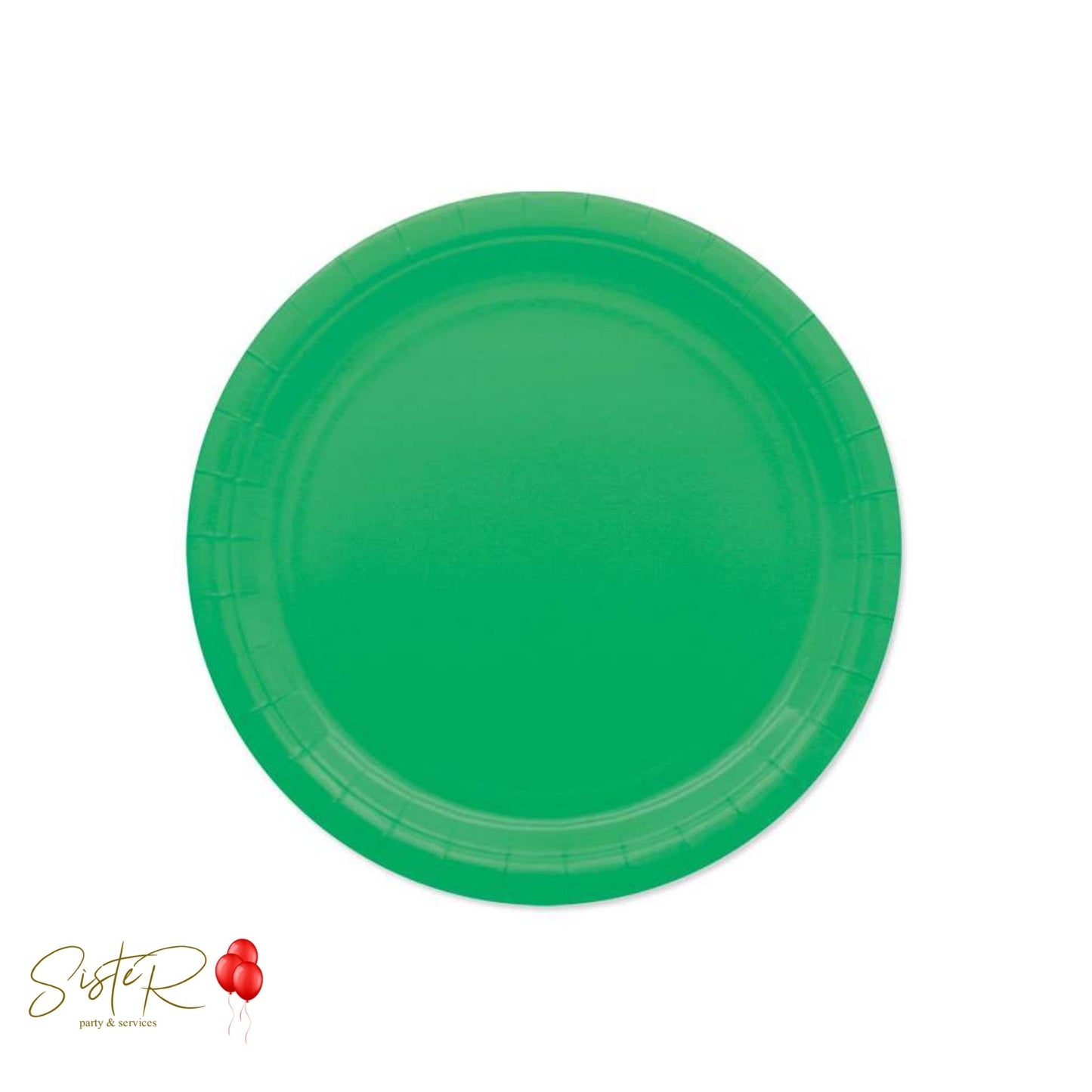 Piatti Verdi 24cm - 25pezzi