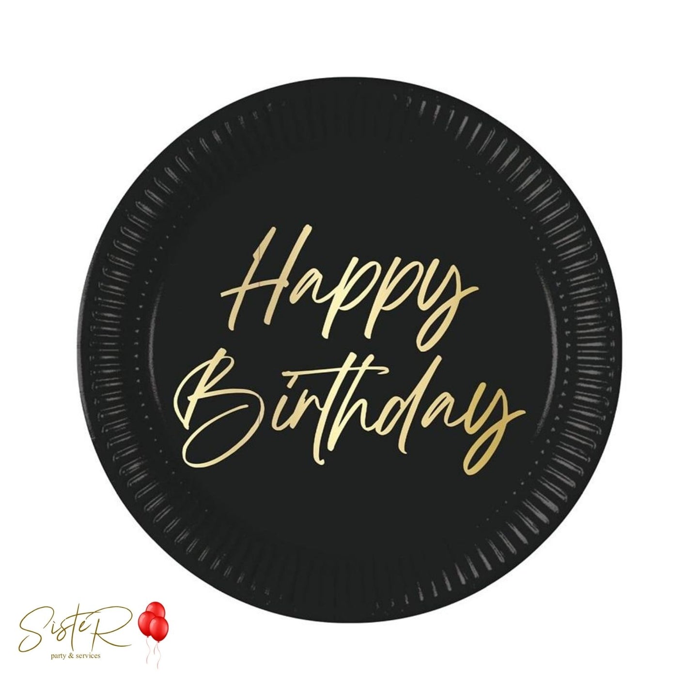 Piatti di Carta "Happy Birthday"