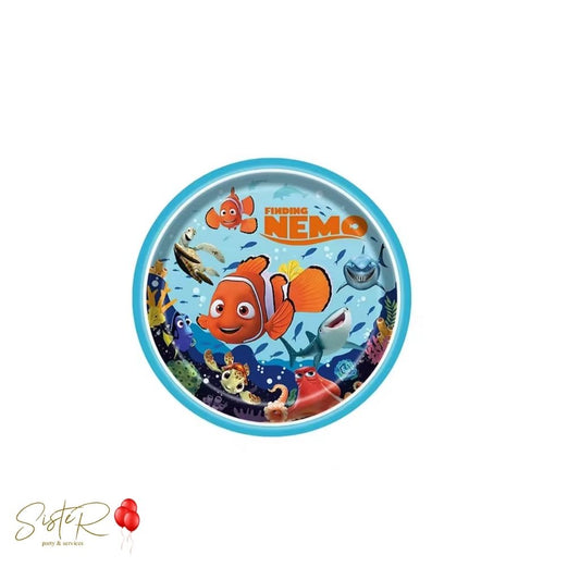 Piattini Tema Alla Ricerca di Nemo 18 cm – Confezione da 10 pezzi