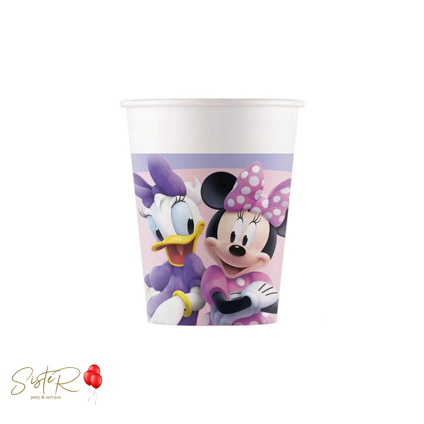 Bicchieri Minnie Mouse - 8 pz