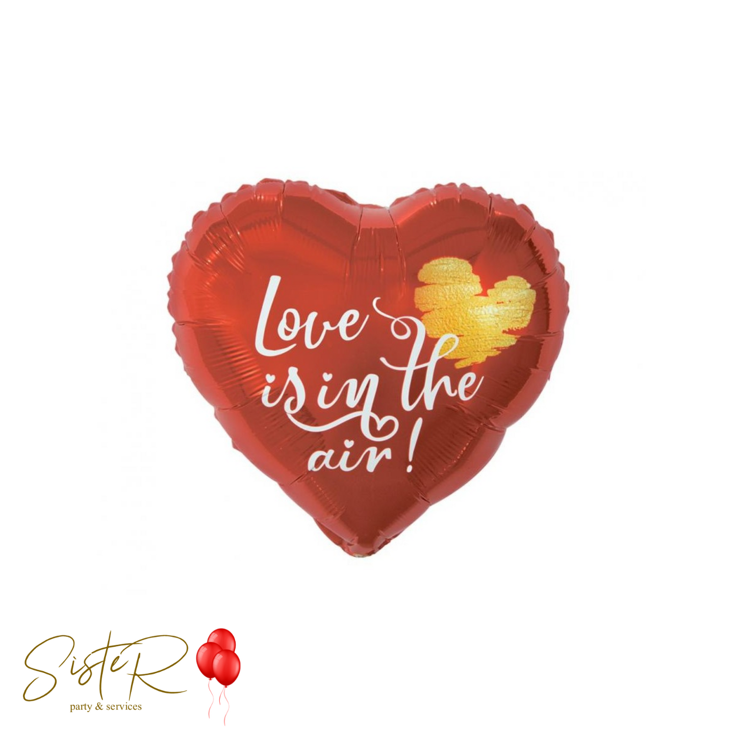 Shape cuore 18"/45cm Love is in the air