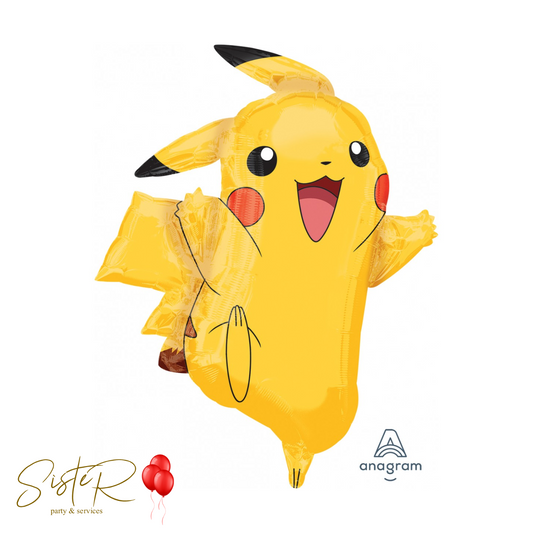 Pallone foil Supershape 31" - 78 cm Pokemon Pikachu