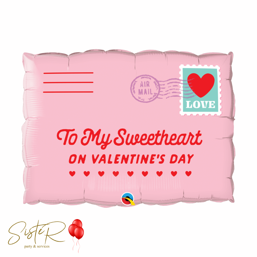 Supershape 30"/76cm lettera "To My Sweetheart"