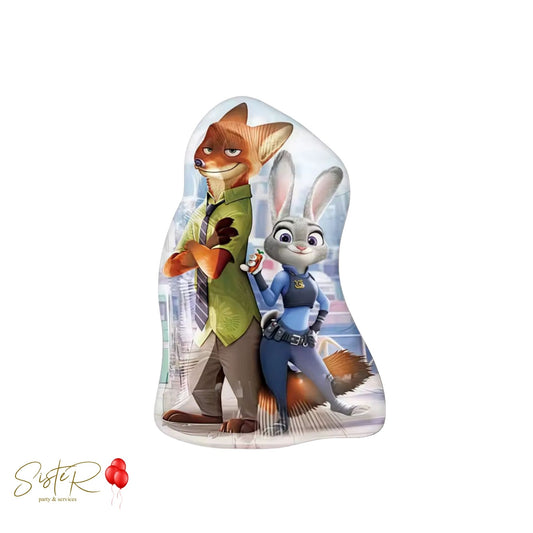 Palloncino Supershape Zootopia Judy & Nick - 44x64 cm