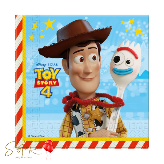 20 Tovaglioli Toy Story 4 33x33 cm 20 pz