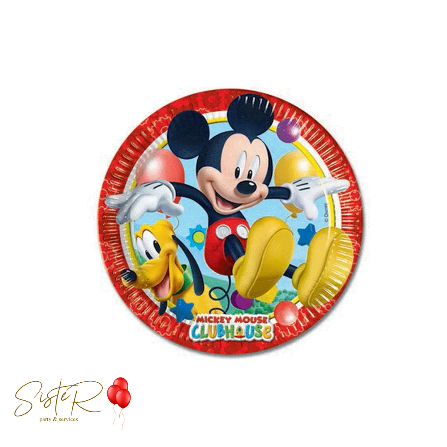 Piatti di Carta Mickey Mouse